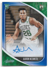 2020-21 Absolute Memorabilia Rookie Autographs Variation 2 Aaron Nesmith 12/49