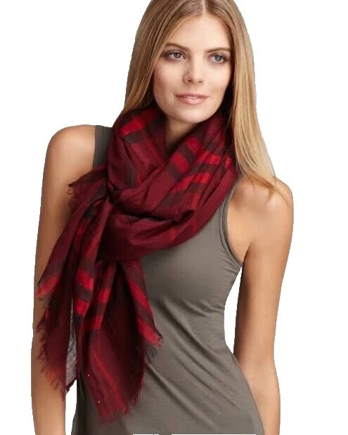 Burberry Silk Blend Scarves & Wraps for Women