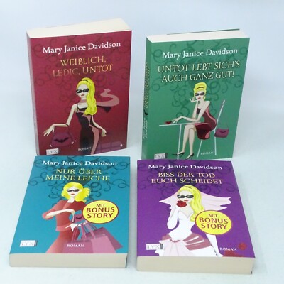 MARY JANICE DAVIDSON Betsy Taylor 1 4 5 6 Biss der Tod euch scheidet Nur 4x Buch