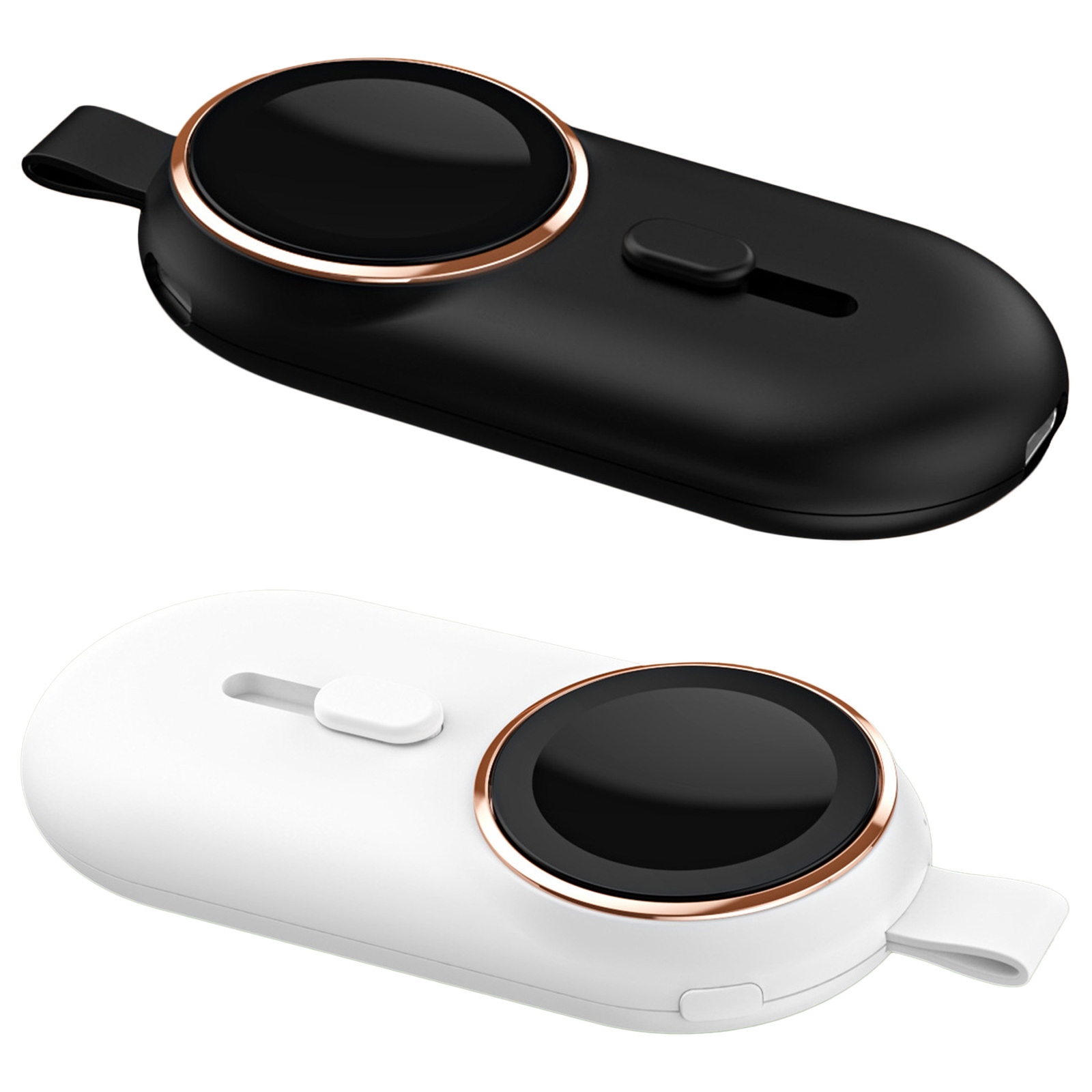 Wireless Charger For Apple Watch Portable Mini Keychain Power Bank Phone Charger-image