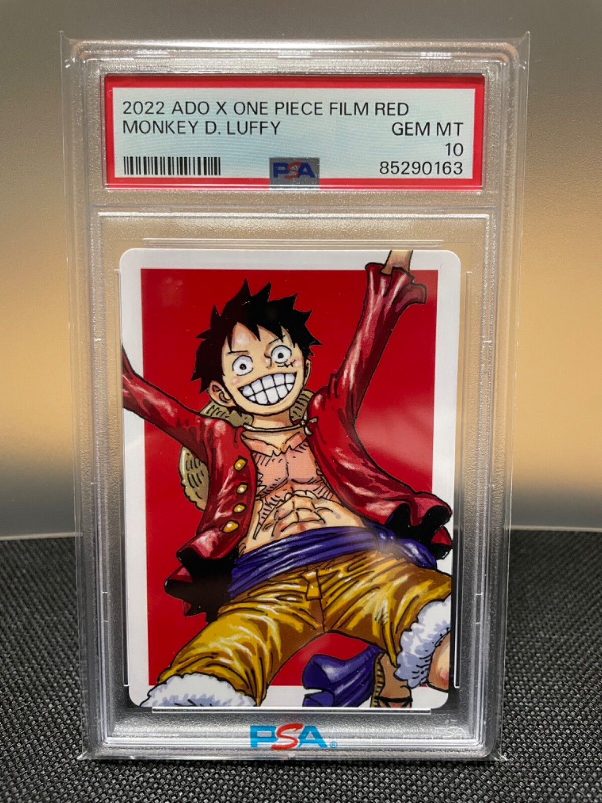 ワンピース カードゲーム onepiece film red PSA10 onepiece film red PSA10