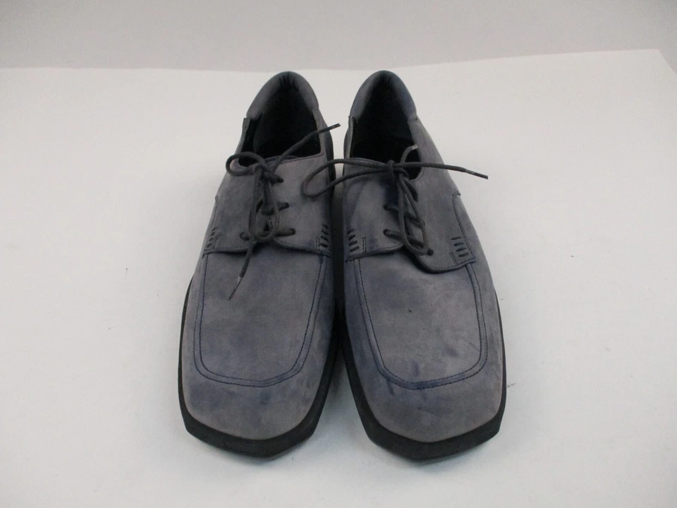 Zapatos Bally Feldam vintage con cordones para mujer talla 8 azul Italia Foto 2 de 4