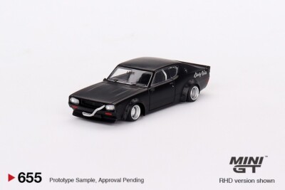 Mini GT 1:64 Nissan Kenmeri Liberty Walk Matt Black #655 | eBay