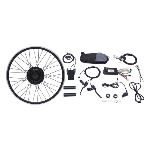 24" Electric Bicycle Conversion Kit Front/Rear Wheel E-bike Motor Hub 500W 36V - Picture 6 of 20