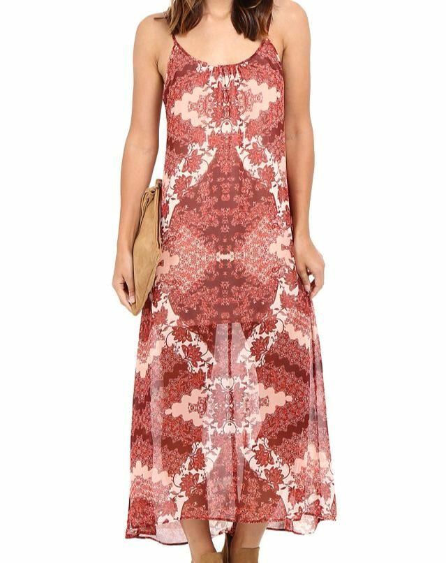 show me your mumu red dress Steph Mini Dress, in Red Linen