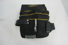 Mcguire Nicholas Tool Pouch 72500 Tool Pouch Black Canvas and Leather