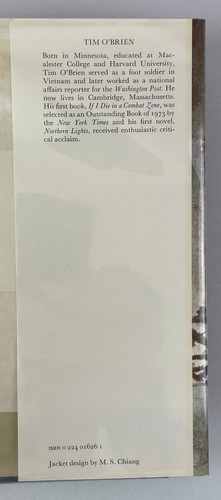 Going After Cacciato, Tim O'Brien, 1st UK Ed. 1st Printing, Signed, HCDJ, (J2) - Picture 5 of 18