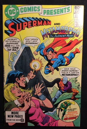 DC Comics Presents Superman and Metamorpho Vol.4 #40 Dec.1981 9.0VF/NM Bronze