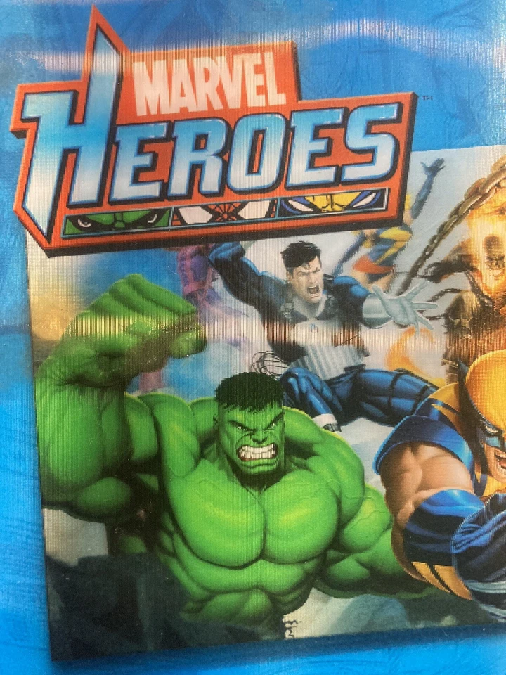 Marvel Heroes Super 3D 5 Puzzle Pack Cardinal #25505 2012 NUEVA CAJA ABIERTA Foto 3 de 4