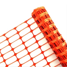 Plastic Safety Netting Barrier Fence - Length Options