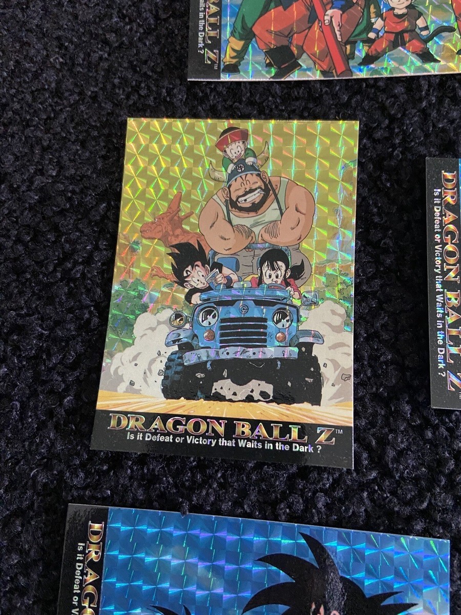 Dragon Ball Z Rare chase cards 1-10 1996 funimation set NM