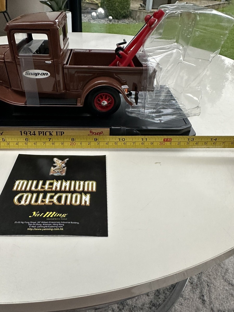 1934 Vintage 1/18 Ford Wrecker Truck Snap On Tools - Flat Head V8