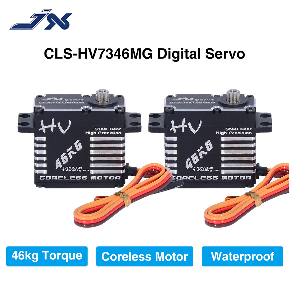 JX Servo CLSHV7346MG 46KG Full CNC Shell Digital Coreless Servo for RC