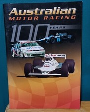 AUSTRALIAN MOTOR RACING MAGAZINE TYPE PUBLICATION 100 YEARS SOFT COVER
