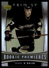 2006-07 Upper Deck Trilogy Shane O'Brien Rookie /999 Anaheim Ducks #101