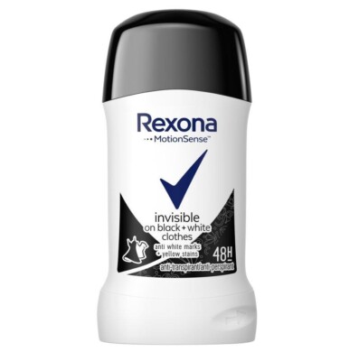 149,17 /L- 6x Rexona Women Deodorant Stick-Invisible on Black+White clothes-40ml
