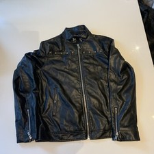 John Richmond Leather Jacket Boys 14
