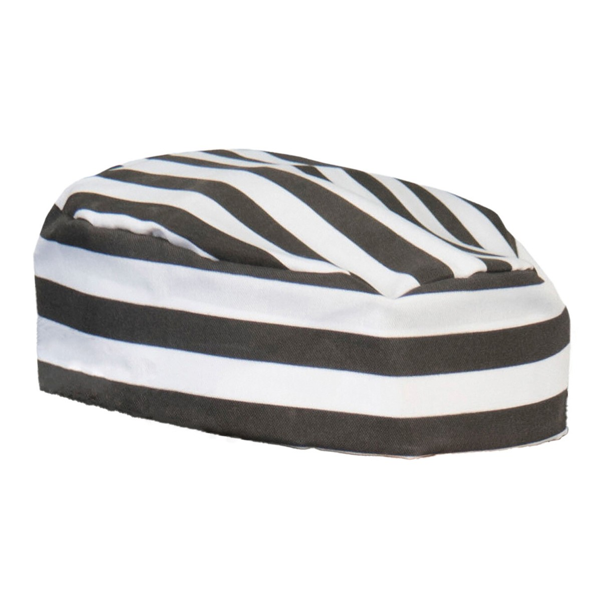 Jailbird Prisoner Convict Striped Costume Hat, Black White, Child
