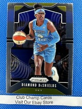 2020 #74 Diamond DeShields Panini Prizm WNBA Basketball Base Card Sky