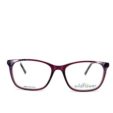 Wildflower Eyeglasses Burgundy Marigold Multicolor Plastic frame 52[]16 135 mm