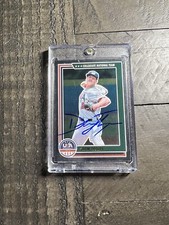 Drew Thorpe Panini Signed IP Auto 2022 USA Stars & Stripes Yankees Rookie #35