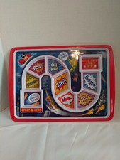  Fred Dinner Winner Dzielna taca na talerze dla dzieci, superbohater czerwony 