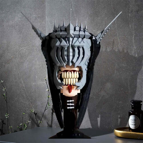 MOC-139487 Sauron Mouth Helmet Model Building Blocks Set DIY Bricks Toys 696pcs - Picture 2 of 6