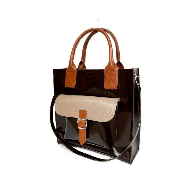 COACH Borsa a mano donna VERA pelle borsa tote borsa a tracolla multicolore