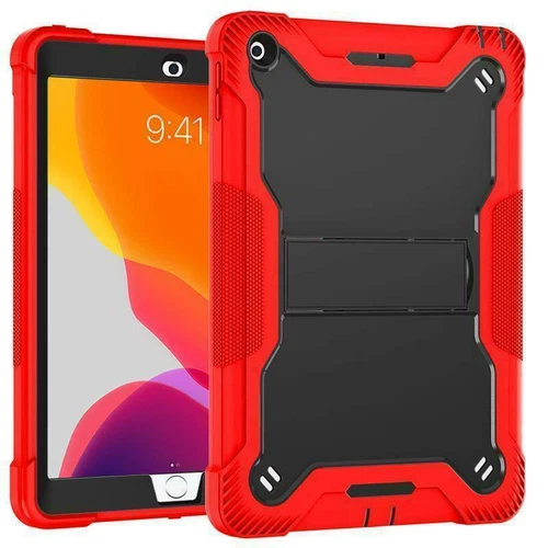 For iPad 5/6/7/8/9/10th Mini Air Pro 11" Shockproof Rugged Stand Hard Case Cover - Picture 13 of 53