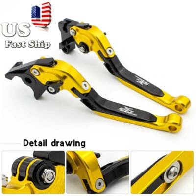 Fold&Extend Clutch Brake Logo Levers For Rebel 250(CMX250C) 07-11 CBR250/300/500