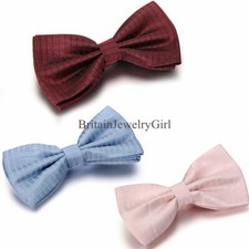 Men's Fashion Classic Striped Adjustable Wedding Party Bowtie Bow Tie Necktie