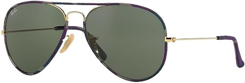 Ray-Ban RB4246 990 Havana Gold 51-19-145 Sunglasses G-15 Green