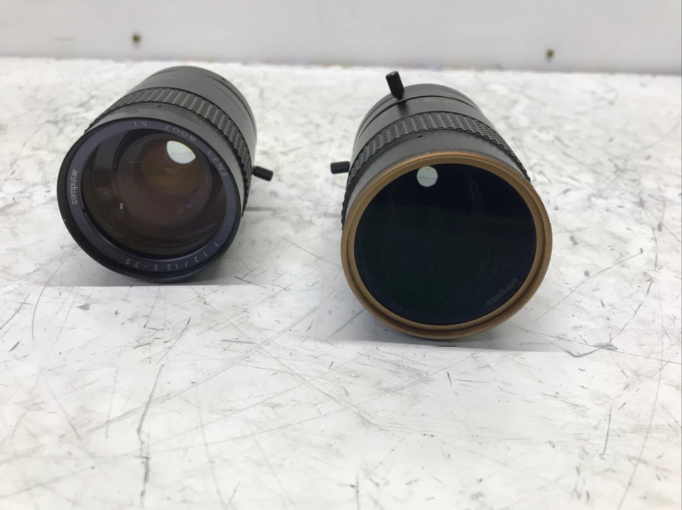 LOT OF 2 Computar TV Zoom Lens M6Z 1212 12.5-75mm F1.2 - Image 2 of 4
