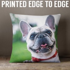 Personalised Any Name  any Picture Cushion Cover - 40cm x 40cm - Brand New