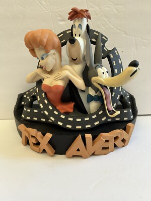 Figurine Tex Avery Droopy, Loup, Girl 1996 - Démons Et Merveilles En Résine