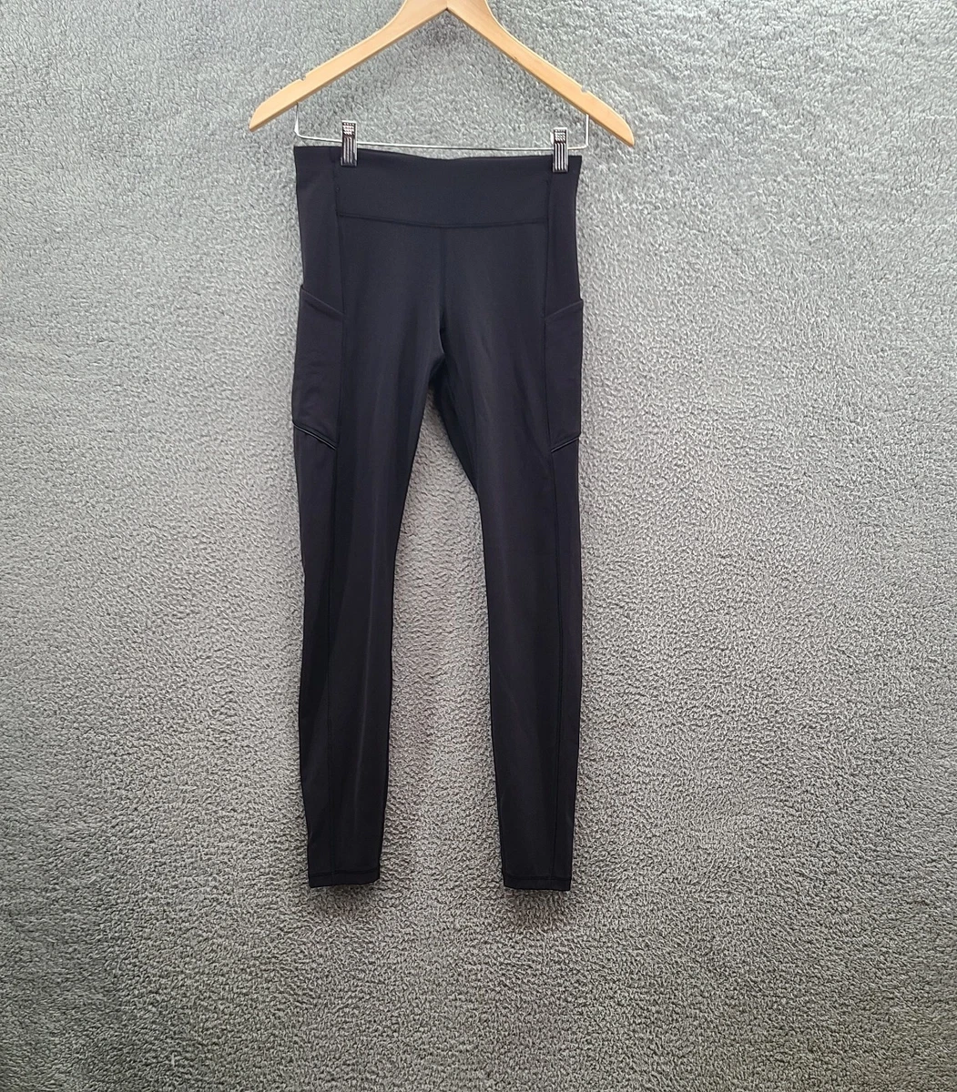 Lululemon Speed Up Tight 28 Brushed Size 6 Black Full On Luxtreme