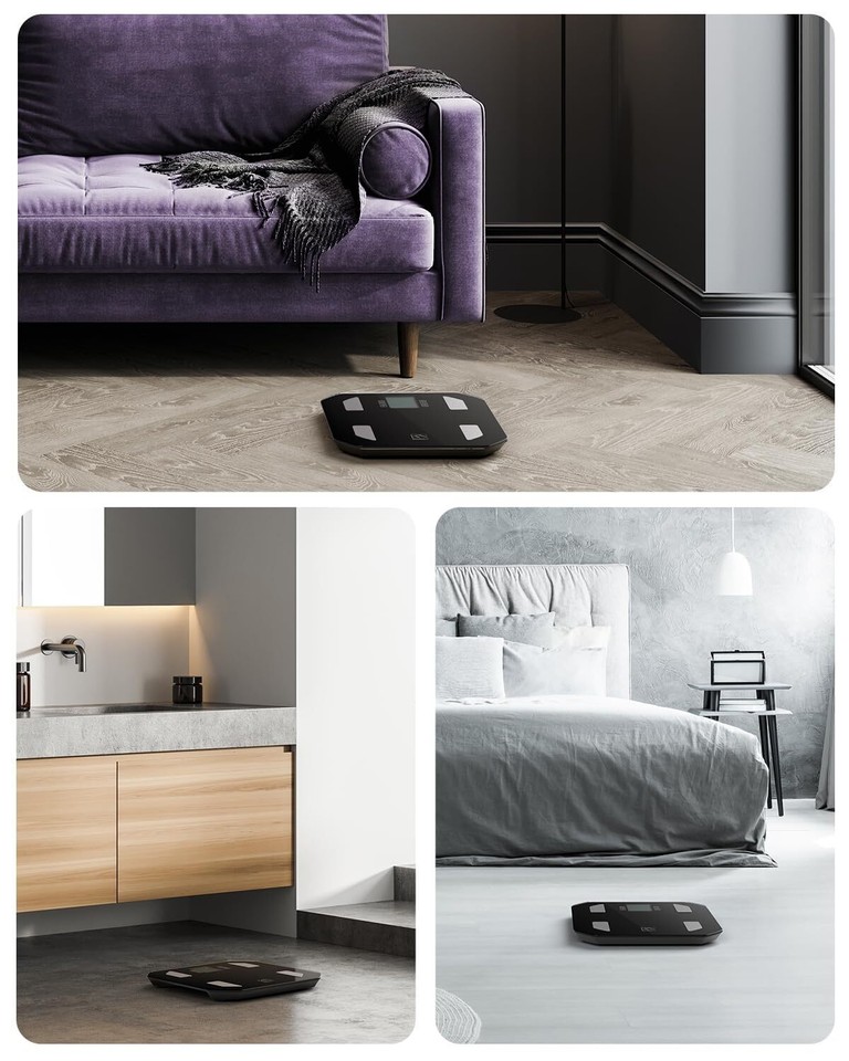 FITINDEX Body Fat Scale FSA HSA Eligible Digital Smart Bathroom Scale