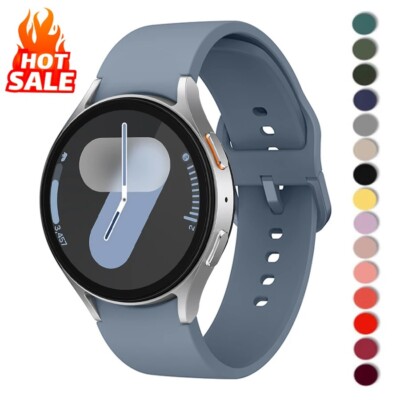 Silikon Armband für Samsung Galaxy Watch 7 6 5/5 Pro/Watch 4/4 & 6 Classic 20mm