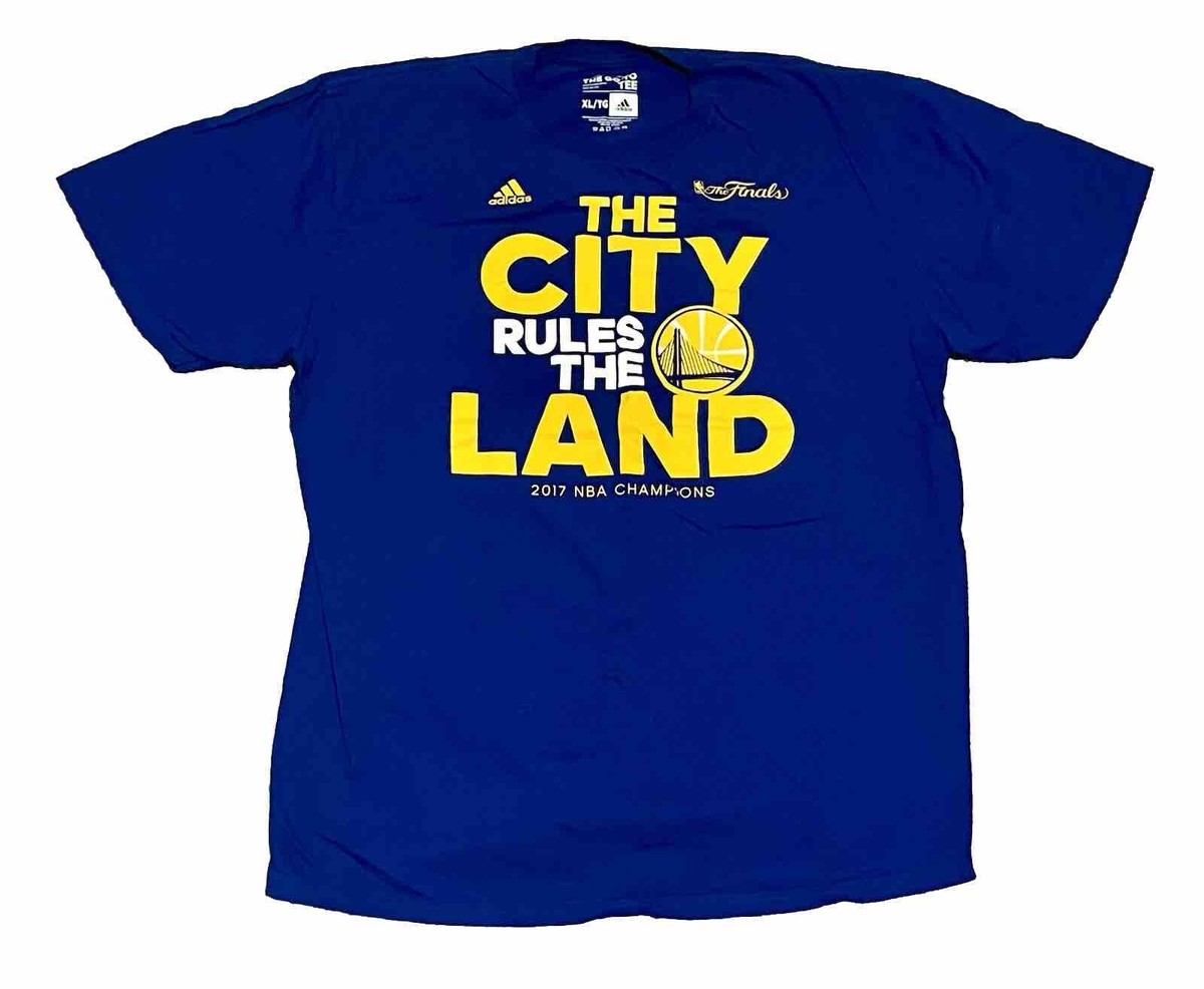 Golden State Warriors — 2017 NBA Finals Champions Adidas T-Shirt