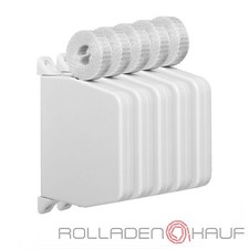 5 x Gurtwickler Aufschraubwickler Mini Aufputz 5m weiß Rollladengurtband Rollade