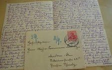 Writer Klarissa KORNMANN-BARTCKY (1874-1945): letters WILDUNGEN 1910/11