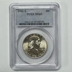 1952-S Franklin Silver Half Dollar 50C PCGS MS65 San Francisco