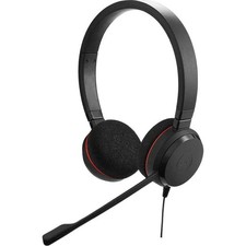 Jabra Evolve 20 Wired Headset - Dual Ear Stereo Headset for Office and Work from