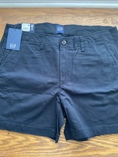 Gap Ladies Classic Midrise Short Size 14 True Black