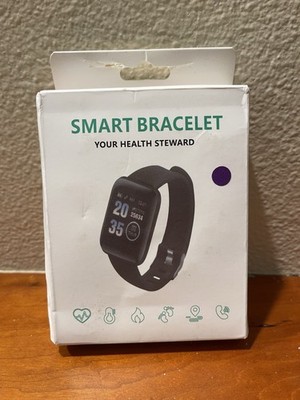 Smart Bracelet Your Health Steward Fitness Tracker Step Counter in Pink