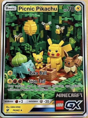 Pokémon/ Minecraft Lego