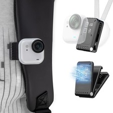 Magnetic Backpack Clip For Insta360 Go Ultra 225° Adjustable Quick Release Mount