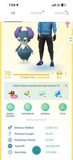 Pokémon PTC GO | LVL 70 |157✨|11.2☄️indeedee & 2016 Pokemon