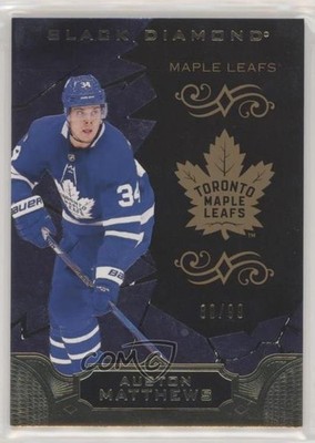 2018-19 Upper Deck Black Diamond Pure Black 89/99 Auston Matthews #BDB-AM 00d2