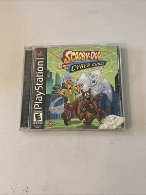 Scooby-Doo And The Cyber Chase PS1 Complete CIB with manual